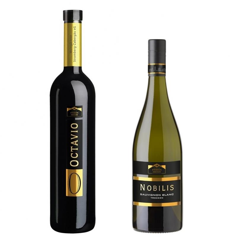 オクタヴィオ赤　＆　ノビリス白　最上級ワインセット　750ｍｌ×　各3本
