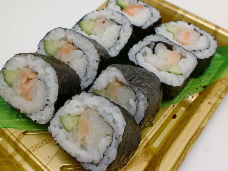 寿司ネタ　海鮮太巻き芯　５０ｇ×５本　巻き寿司　まきすし　サーモン　いか　かれい　節分　太巻　のせるだけ　生食用