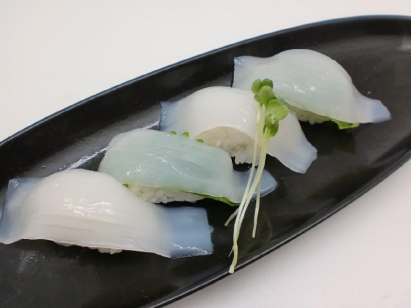 寿司ネタ　ヤリイカスライス　5〜6ｇ×20枚　やりいか　業務用　すしねた　生食用　のせるだけ　刺身用