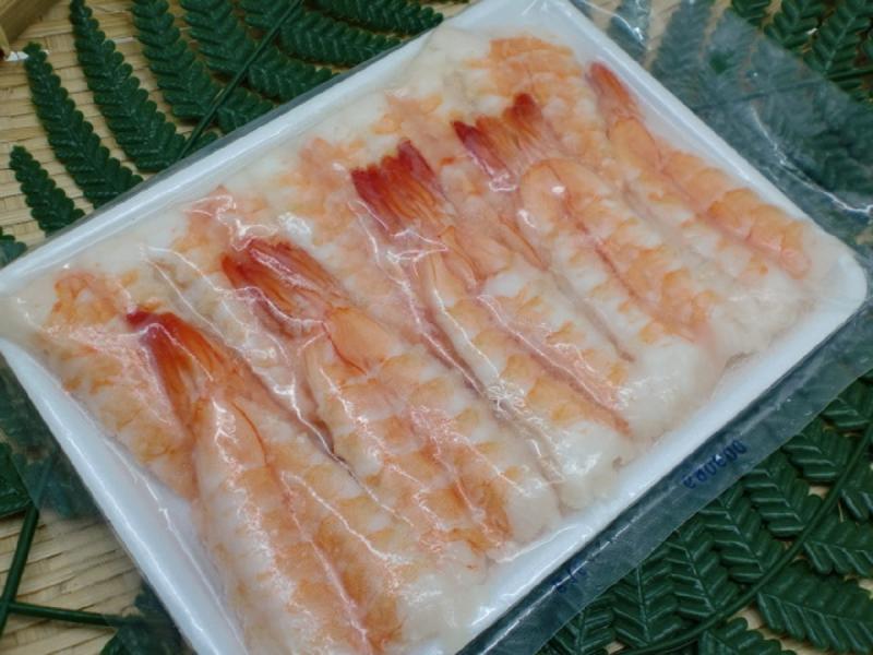 寿司ネタ　バナメイ寿司海老6Ｌ(9.5-10ｃｍ)20尾　のせるだけ　業務用　すしねた　ボイル　海鮮丼