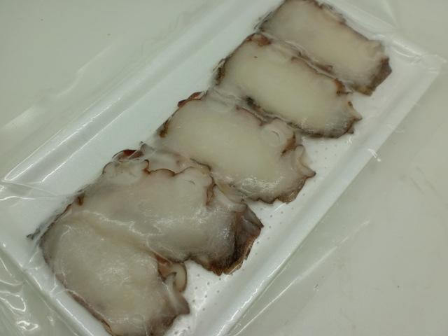 使いやすい　10枚タイプ　寿司ネタ　生たこスライス　7ｇ×10枚　すしねた　ミズダコ　みずだこ　のせるだけ　海鮮丼