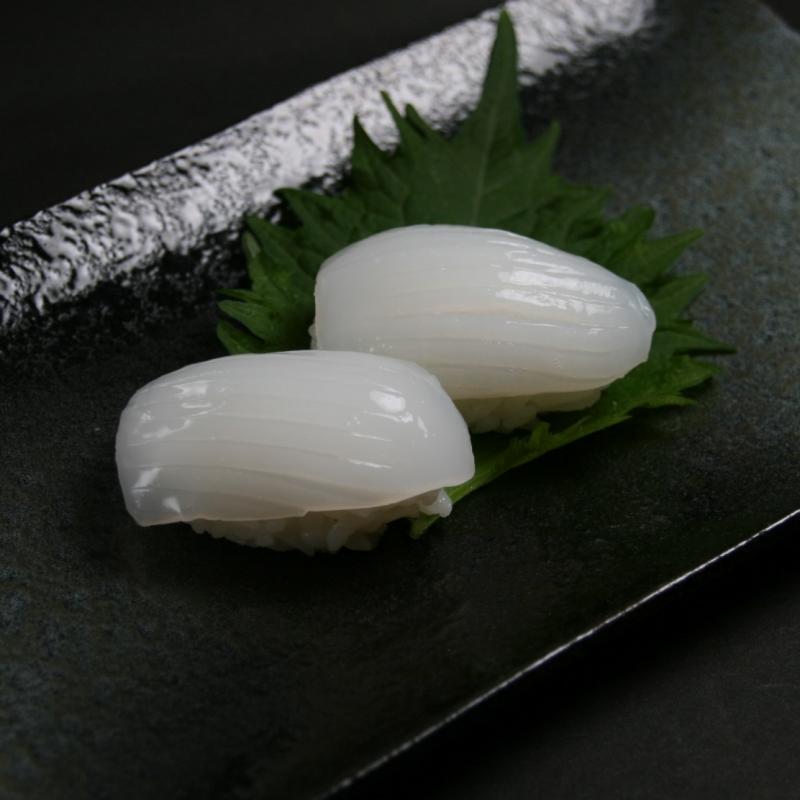 寿司ネタ　紋甲イカスライス　8ｇ×20枚　もんごういか　すしねた　生食用　のせるだけ　刺身用　紋甲