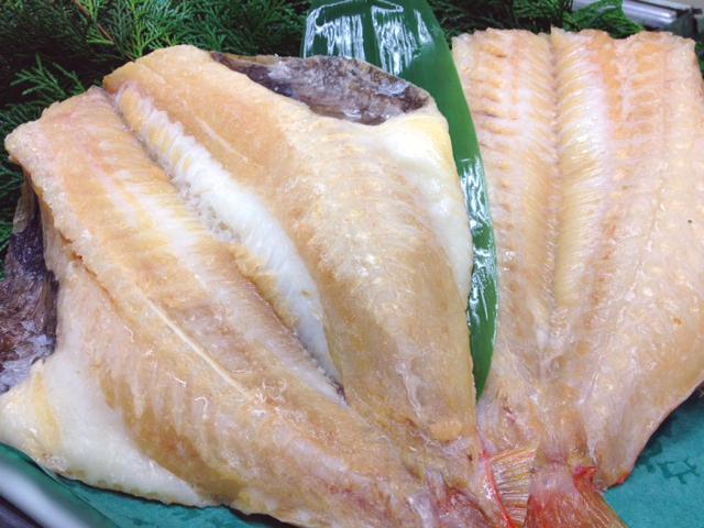 笹の葉干物　特大赤魚開き